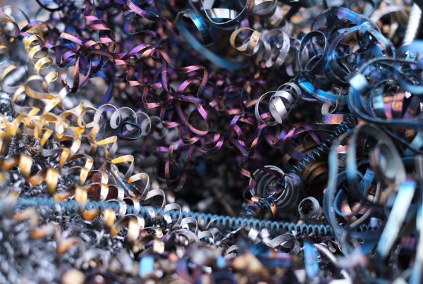 Scrap metal precision engineering swarf