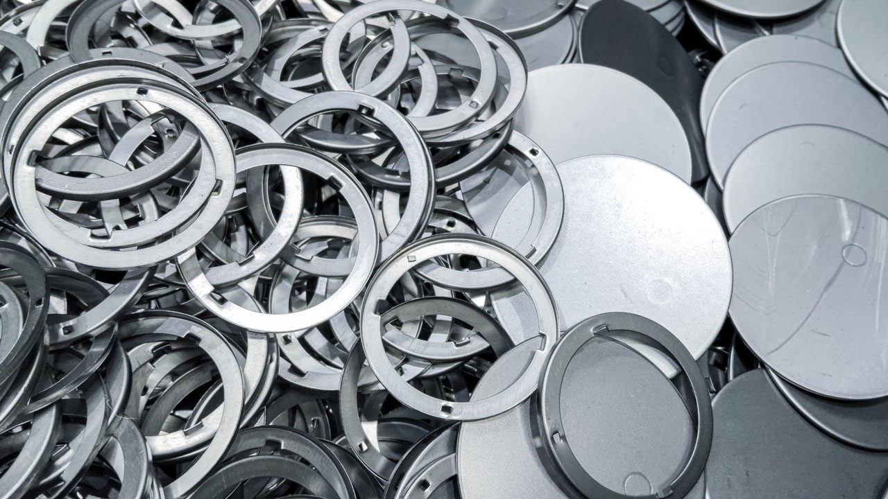 Rejected automotive parts for metal recycling manufacturing waste management case study